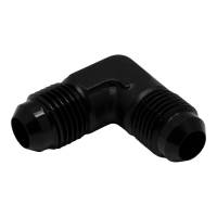 DeatschWerks - DeatschWerks 6-02-0207-B DeatschWerks 6AN Male Flare to 6AN Male Flare 90-Degree Fitting - Anodized Matte Black - Image 1