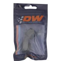 DeatschWerks - DeatschWerks 6-02-0213-B DeatschWerks 8AN Flare Female Swivel 45-Degree to 8AN Flare Female Swivel - Anodized Matte Black - Image 2