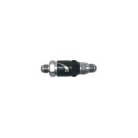 DeatschWerks - DeatschWerks 6-02-0224-B DeatschWerks 10AN Male Flare Quick Disconnect Dry Break Fitting - 2 Pieces Anodized Matte Black - Image 1