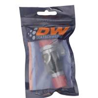 DeatschWerks - DeatschWerks 6-02-0224-B DeatschWerks 10AN Male Flare Quick Disconnect Dry Break Fitting - 2 Pieces Anodized Matte Black - Image 2