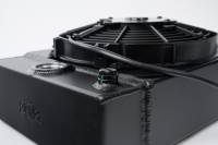 CSF - CSF Cooling - Racing & High Performance Division 7065B CSF Universal Drag Race / Tuck Radiator w/9in Spal Fan - 10.5in H x 10in L x 3.6in W - Black - Image 4