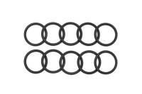 DeatschWerks - DeatschWerks 6-02-0309 DeatschWerks ORB -10 Viton O-Ring (Pack of 10) - Image 3