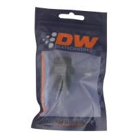 DeatschWerks - DeatschWerks 6-02-0403-B DeatschWerks 10AN ORB Male to 10 AN Male Flare Adapter (Incl O-Ring) - Anodized Matte Black - Image 2