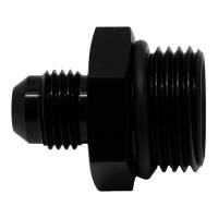 DeatschWerks - DeatschWerks 6-02-0407-B DeatschWerks 10AN ORB Male to 6AN Male Flare Adapter (Incl O-Ring) - Anodized Matte Black - Image 1