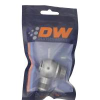 DeatschWerks - DeatschWerks 6-02-0418 DeatschWerks 10AN ORB Male to 8AN Male Flare Low Profile 90-Degree Swivel - Anodized DW Titanium - Image 2