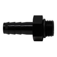 DeatschWerks - DeatschWerks 6-02-0501-B DeatschWerks 6AN ORB Male to 3/8in Male Triple Barb Fitting (Incl O-Ring) - Anodized Matte Black - Image 1