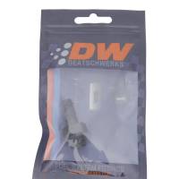 DeatschWerks - DeatschWerks 6-02-0502-B DeatschWerks 6AN ORB Male to 5/16in Male Triple Barb Fitting (Incl O-Ring) - Anodized Matte Black - Image 2