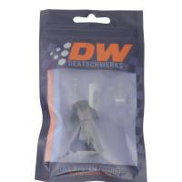 DeatschWerks - DeatschWerks 6-02-0503-B DeatschWerks 6AN ORB Male to 1/2in Male Barb Fitting (Incl O-Ring) - Anodized Matte Black - Image 2