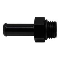 DeatschWerks - DeatschWerks 6-02-0504-B DeatschWerks 6AN ORB Male to 3/8in Male Barb Fitting (Incl O-Ring) - Anodized Matte Black - Image 1