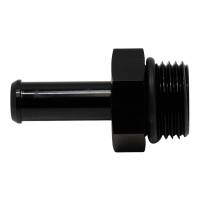 DeatschWerks - DeatschWerks 6-02-0509-B DeatschWerks 8AN ORB Male to 3/8in Male Barb Fitting (Incl O-Ring) - Anodized Matte Black - Image 1