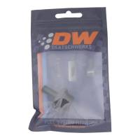 DeatschWerks - DeatschWerks 6-02-0510-B DeatschWerks 8AN ORB Male to 5/16in Male Barb Fitting (Incl O-Ring) - Anodized Matte Black - Image 2