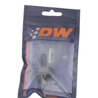 DeatschWerks - DeatschWerks 6-02-0516-B DeatschWerks 10AN ORB Male to 5/16in Male Triple Barb Fitting (Incl O-Ring) - Anodized Matte Black - Image 2