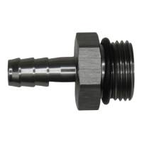 DeatschWerks - DeatschWerks 6-02-0517 DeatschWerks 10AN ORB Male to 3/8in Male Triple Barb Fitting (Incl O-Ring) - Anodized DW Titanium - Image 1