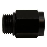 DeatschWerks - DeatschWerks 6-02-0601-B DeatschWerks 6AN ORB Male to M12 X 1.5 Metric Female (Incl O-Ring) - Anodized Matte Black - Image 1