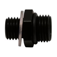 DeatschWerks - DeatschWerks 6-02-0602-B DeatschWerks 6AN ORB Male to M12 X 1.5 Metric Male (Incl O-Ring and Washer) - Anodized Matte Black - Image 1