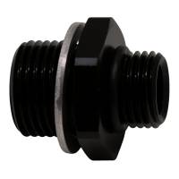 DeatschWerks - DeatschWerks 6-02-0606-B DeatschWerks 6AN ORB Male to M18 X 1.5 Metric Male (Incl O-Ring and Washer) - Anodized Matte Black - Image 1