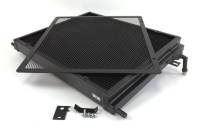 CSF - CSF Cooling - Racing & High Performance Division 8075V CSF 2014+ BMW M3/M4 (F8X) Front Mount Heat Exchanger w/Rock Guard - Black - Fits 2014-2021 BMW i8, M3, M2 - Image 3