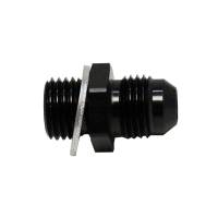 DeatschWerks - DeatschWerks 6-02-0614-B DeatschWerks 6AN Male Flare to M14 X 1.5 Male Metric Adapter (Incl Washer) - Anodized Matte Black - Image 1