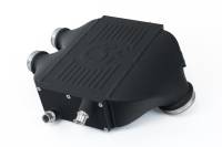CSF - CSF Cooling - Racing & High Performance Division 8082 CSF 2014+ BMW M3/M4 (F8X) Top Mount Charge-Air-Cooler - Crinkle Black - Fits 2015-2021 BMW M4, M2, M3 - Image 1