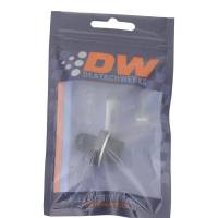 DeatschWerks - DeatschWerks 6-02-0616-B DeatschWerks 6AN Male Flare to M18 X 1.5 Male Metric Adapter (Incl Washer) - Anodized Matte Black - Image 2
