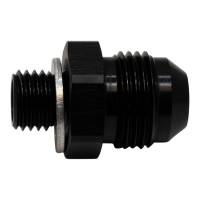DeatschWerks - DeatschWerks 6-02-0617-B DeatschWerks 8AN Male Flare to M12 X 1.5 Male Metric Adapter (Incl Washer) - Anodized Matte Black - Image 1