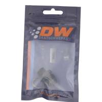 DeatschWerks - DeatschWerks 6-02-0618-B DeatschWerks 8AN Male Flare to M14 X 1.5 Male Metric Adapter (Incl Washer) - Anodized Matte Black - Image 2