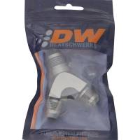 DeatschWerks - DeatschWerks 6-02-0703 DeatschWerks 8AN Male Flare + 8AN Male Flare to 10AN Male Flare Y Block Fitting - Image 6
