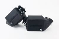 CSF - CSF Cooling - Racing & High Performance Division 8109 CSF 12-16 BMW M5 (F10) / 12-18 BMW M6 (F06/F12/F13) Twin Charge-Air-Cooler Set - Crinkle Black - Fits 2012-2019 BMW M5, M6, M6 Gran Coupe - Image 5
