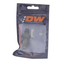 DeatschWerks - DeatschWerks 6-02-0708-B DeatschWerks 6AN Male Flare to 6AN Male Flare Bulkhead Adapter (Incl Nut) - Anodized Matte Black - Image 2
