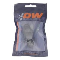 DeatschWerks - DeatschWerks 6-02-0709-B DeatschWerks 8AN Male Flare to 8AN Male Flare Bulkhead Adapter (Incl Nut) - Anodized Matte Black - Image 2