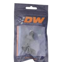 DeatschWerks - DeatschWerks 6-02-0710-B DeatschWerks 6AN Male Flare to 6AN Male Flare Bulkhead Adapter 90-Degree - Anodized Matte Black - Image 2