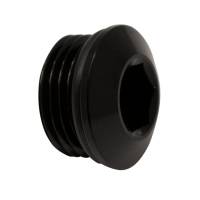 DeatschWerks - DeatschWerks 6-02-0718-B DeatschWerks 8AN ORB Male Plug Low Profile Internal Allen/Hex (Incl O-Ring) Anodized Matte Black - Image 1