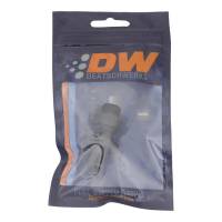 DeatschWerks - DeatschWerks 6-02-0726-B DeatschWerks 6AN O-Ring Male to 6AN Male Flare Bulkhead Include Nut - Anodized Matte Black - Image 2