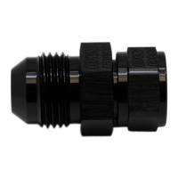 DeatschWerks - DeatschWerks 6-02-0736-B DeatschWerks 8AN Male Flare to Fuel Pump Outlet Barb Adapter - Anodized Matte Black - Image 1