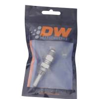 DeatschWerks - DeatschWerks 6-02-0739 DeatschWerks 6AN Male Flare to Straight 5/16in Single Hose Barb - Anodized DW Titanium - Image 2