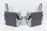 CSF - CSF Cooling - Racing & High Performance Division 8280 CSF 2020+ Audi SQ7 / SQ8 High Performance Intercooler System - Raw Aluminum - Fits 2020-2026 Audi SQ8, SQ7 - Image 4