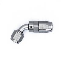 DeatschWerks - DeatschWerks 6-02-0819 DeatschWerks 6AN Female Flare Swivel 60-Degree Hose End CPE Anodized DW Titanium - Image 1
