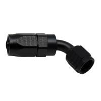 DeatschWerks - DeatschWerks 6-02-0819-B DeatschWerks 6 AN Female Flare Swivel 60-Degree Hose End CPE - Anodized Matte Black - Image 1