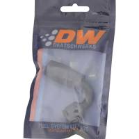 DeatschWerks - DeatschWerks 6-02-0820-B DeatschWerks 6 AN Female Flare Swivel 120-Degree Hose End CPE - Anodized Matte Black - Image 2