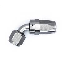 DeatschWerks - DeatschWerks 6-02-0822 DeatschWerks 8 AN Female Flare Swivel 60-degree Hose End CPE - Anodized DW Titanium - Image 1