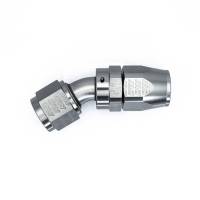 DeatschWerks - DeatschWerks 6-02-0824 DeatschWerks 10AN Female Swivel 30-Degree Hose End CPE - Anodized Titanium - Image 1