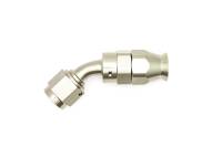 DeatschWerks - DeatschWerks 6-02-0851 DeatschWerks 6AN Female Swivel 45-Degree Hose End PTFE (Incl. 1 Olive Insert) - Image 1