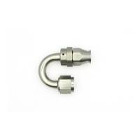 DeatschWerks - DeatschWerks 6-02-0857 DeatschWerks 8AN Female Swivel 180-Degree Hose End PTFE (Incl. 1 Olive Insert) - Image 1