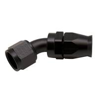DeatschWerks - DeatschWerks 6-02-0859-B DeatschWerks 10AN Female Swivel 45-Degree Hose End PTFE (Incl Olive Insert) - Anodized Matte Black - Image 1