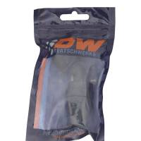 DeatschWerks - DeatschWerks 6-02-0859-B DeatschWerks 10AN Female Swivel 45-Degree Hose End PTFE (Incl Olive Insert) - Anodized Matte Black - Image 2
