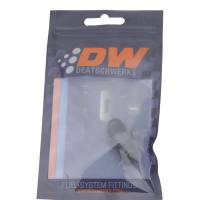 DeatschWerks - DeatschWerks 6-02-0901-B DeatschWerks 6AN Male Flare to 1/4in Male NPT Adapter - Anodized Matte Black - Image 2