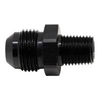 DeatschWerks - DeatschWerks 6-02-0904-B DeatschWerks 8AN Male Flare to 1/4in Male NPT Adapter - Anodized Matte Black - Image 1