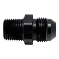 DeatschWerks - DeatschWerks 6-02-0905-B DeatschWerks 8AN Male Flare to 3/8in Male NPT Adapter - Anodized Matte Black - Image 1