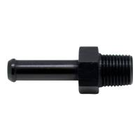 DeatschWerks - DeatschWerks 6-02-0915-B DeatschWerks 1/8in NPT Male Thread 1/4in Hose Barb - Anodized Matte Black - Image 1