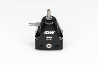 DeatschWerks - DeatschWerks 6-1001-FRB DeatschWerks DWR1000iL In-Line Adjustable Fuel Pressure Regulator - Black - Image 1